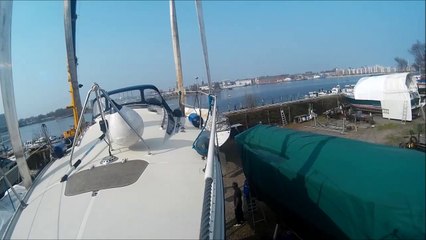 Einkranen Wilhelmshaven 2015 Dehler Optima 92