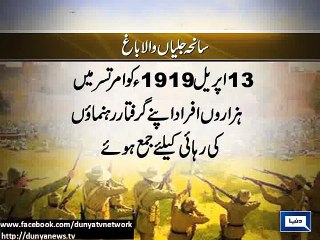 Jalian Wala Bagh incident completes 96 years