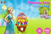 妊娠した凍結エルザ イースターエッグ ゲーム - ヘルプ妊娠中エルザはイースターの卵を作る。