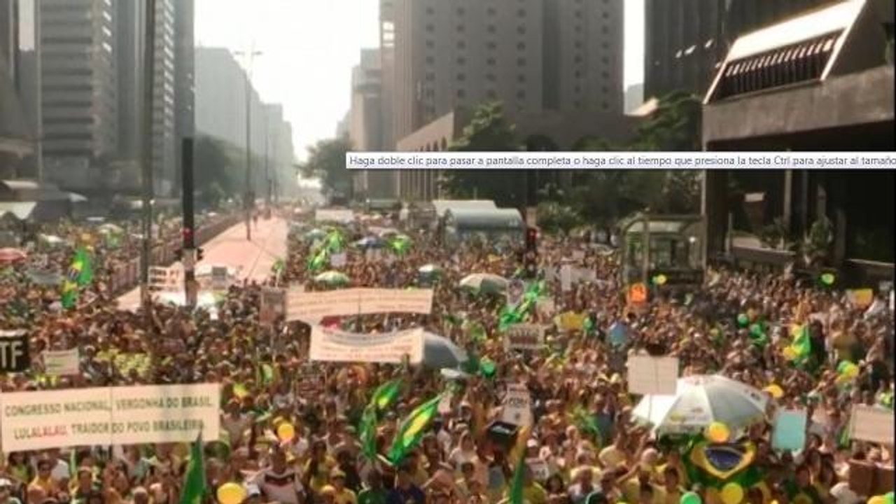 Pequenos grupos aproveitam protestos para pedir intervenção militar