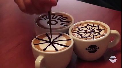 Latte Art tutorial..Amazing