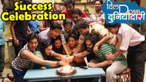 Dil Dosti Duniyadari - Celebration on the Set - Zee Marathi Serial - Ashutosh, Reshma, Kaivalya