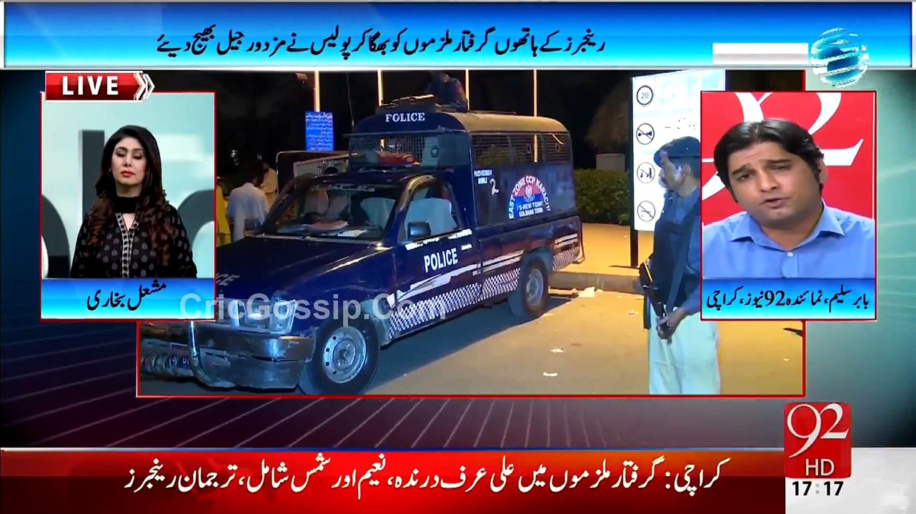 Dangerous Accused Persons Caught By Rangers In Karachi Are Being Released By Police After Taking Bribe