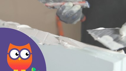 Comment monter une cloison en carreaux de plâtre (Ooreka.fr)