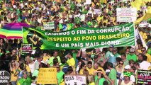 São Paulo: milhares vão às ruas contra o governo
