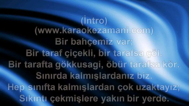 Ceza - Sagopa Kajmer - Neyim Varki - 2004 TÜRKÇE KARAOKE