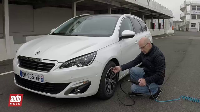 Peugeot 308 SW - Consignes de gonflage des pneus : coup de coeur AutoMoto  2015 - Vidéo Dailymotion