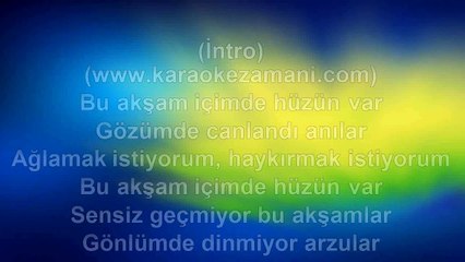 Coşkun Sabah - Anılar - 1989 TÜRKÇE KARAOKE