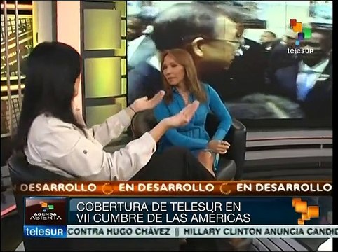 TeleSUR hizo una cobertura total de Cumbre de las Américas en Panamá