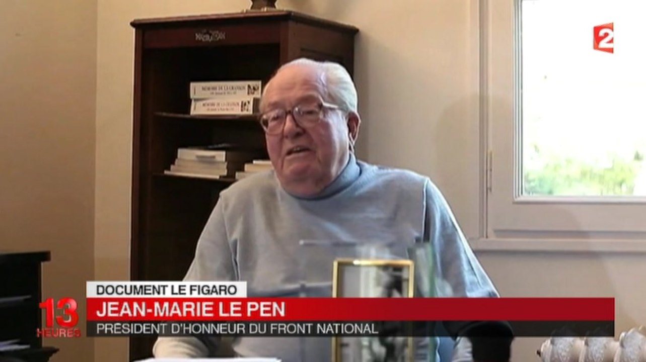 Régionales : Jean-Marie Le Pen renonce - ZAPPING ACTU DU 13/04/2015