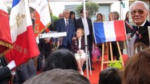 4 Inauguration de la place Jean TRANAPE à Rueil-Malmaison le 11 avril 2015 - La plaque est dévoilée.