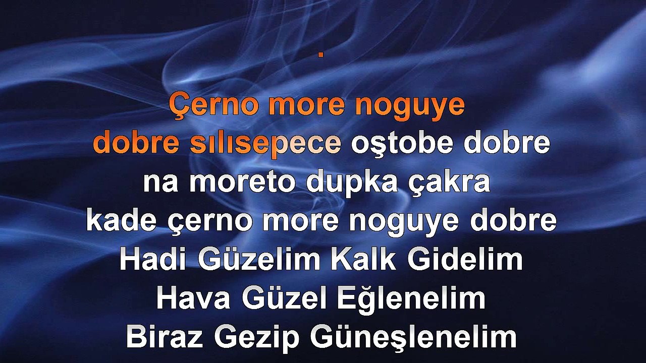 Cüneyt Şentürk - Ft Mc Erdem - Denize Gidelim (Chernomore) - 2013 TÜRKÇE KARAOKE