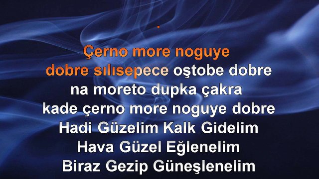 Cüneyt Şentürk - Ft Mc Erdem - Denize Gidelim (Chernomore) - 2013 TÜRKÇE KARAOKE