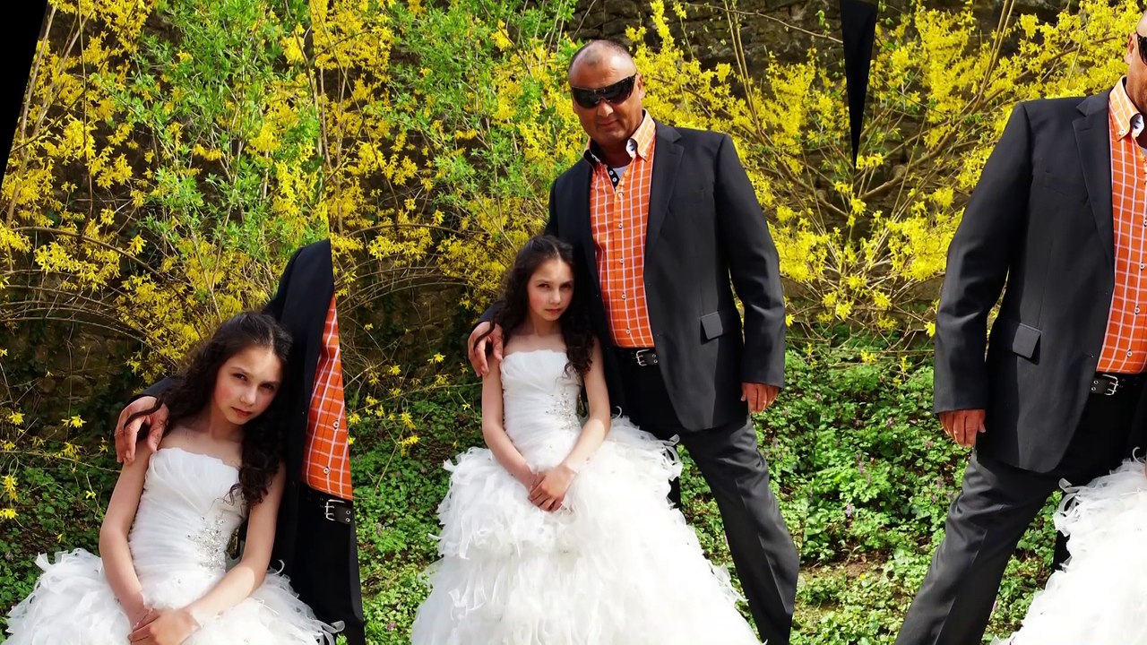 Sinti Santine und Zidan  Kommunion Würzburg vom 12.04.2015