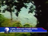 Cartel mexicano estaría detrás de helipuertos y materiales para traficar drogas