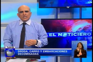 Droga, carro y embarcaciones decomisadas