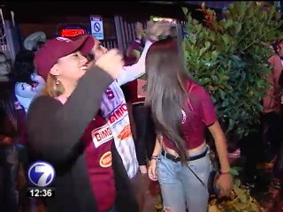 Telenoticias muestra trabajo de Fuerza Pública con barras de fútbol