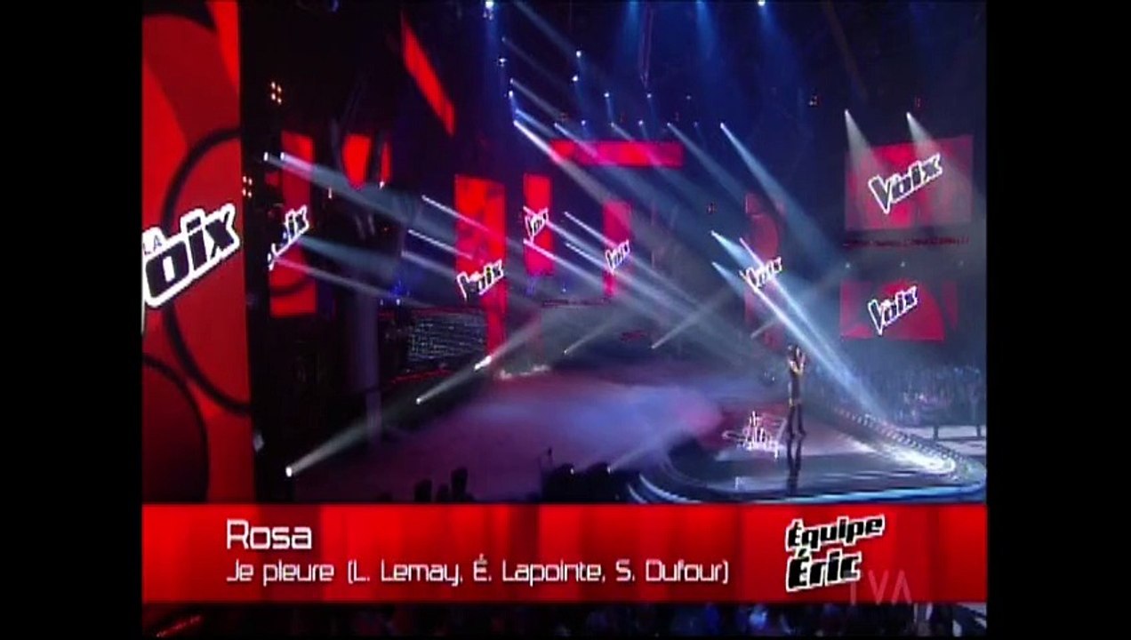 Rosa Laricchiuta | Je pleure | Grande Finale de La Voix 2015