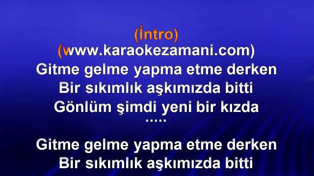 Çelik - Ateşteyim - (Murat Yaprak & Cüneyt Yalmaz - Remix) - (2013) TÜRKÇE KARAOKE