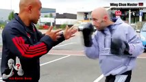Wing Chun training questions - how you can deal with a boxers jab hook