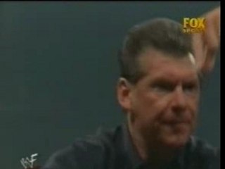 the rock segment with hhh,vince and shan