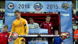 Амкар 1:0 ЦСКА | Российская Премьер Лига 2014/15 | 23-й тур | Обзор матча