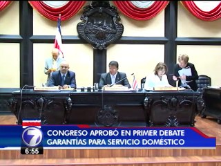 Congreso aprobó en primer debate garantías para servicio doméstico