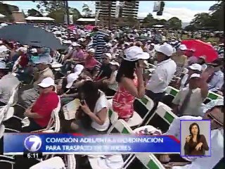 Comisión temporal corre para organizar traspaso de poderes