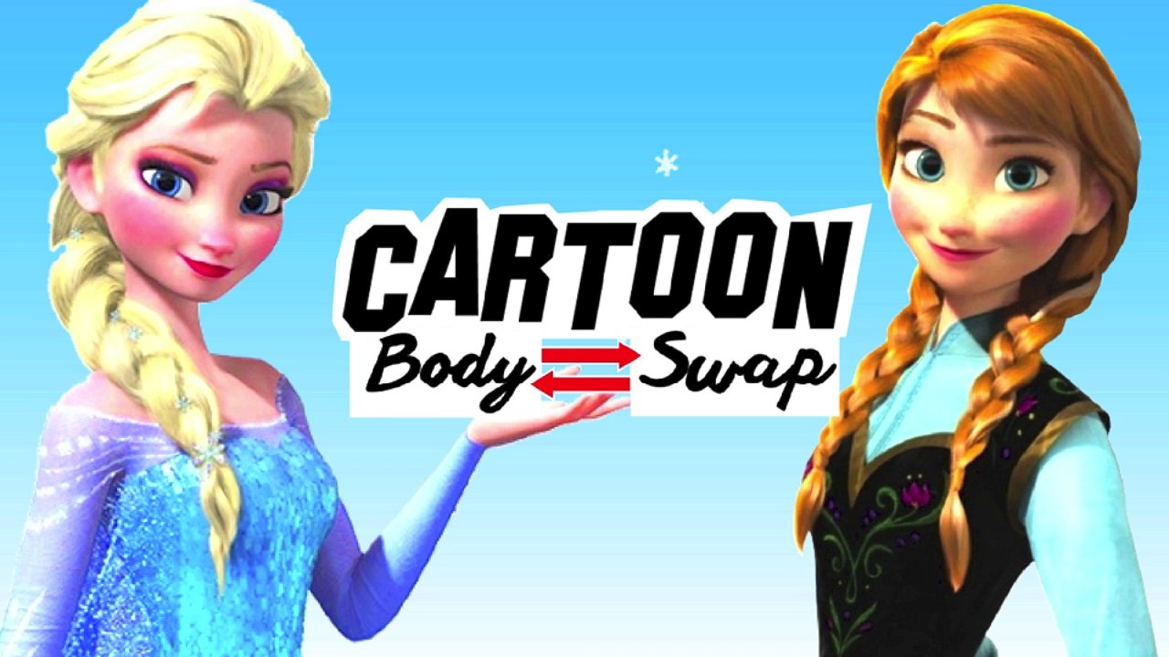 BODY SWAP! - Frozen Princess Elsa becomes Princess Anna!
