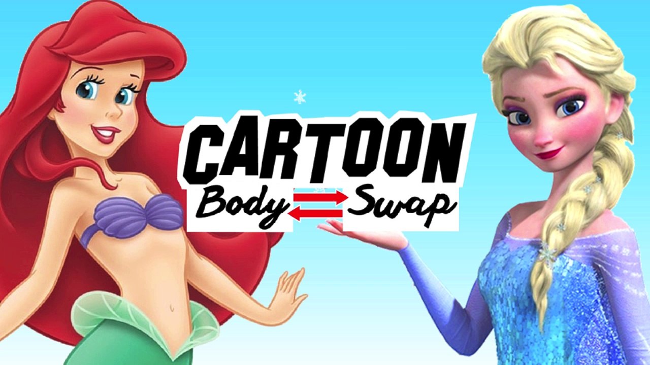 BODY SWAP! - Mermaid Princess Ariel becomes Frozen Elsa!