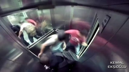 Asansörde İshal Şakası