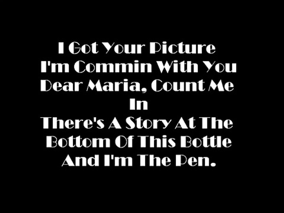 All Time Low- Dear Maria, Count Me In With Lyrics