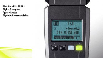 Metz Mecablitz 58 AF-2 Digital Flash pour Appareil
