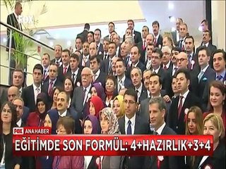Eğitim sistemi yine değişiyor Eğitimde son formül 4+Hazırlık+3+4 olacak