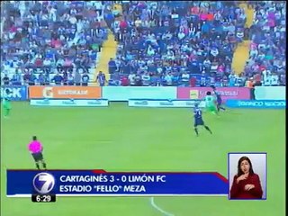 Cartagines 3 - Limón 0