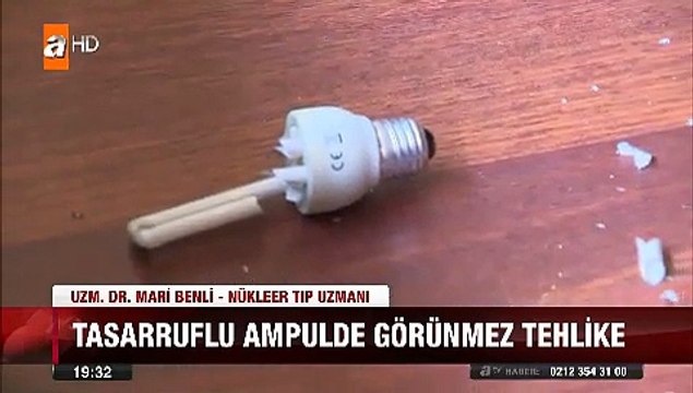 Tasarruflu ampulde görünmez tehlike ampul kırıldığında ortaya çıkan civa böyle zarar veriyor