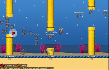 Flappy Bird am PC! | flapmmo Lets play #1  [German] [720p]