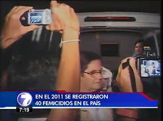 En el año 2012 se redujeron los femicidios en un 65%