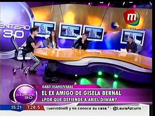 Gisela Bernal "la casa la compartimos". Habla Gabo Usandivaras