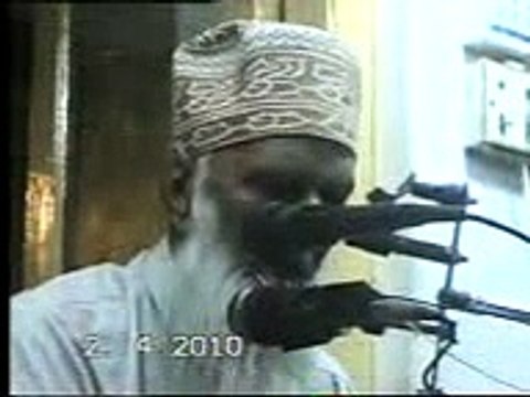 Hazrat Janab Hakim Abdulhai Sahib RA Khitab at Sialkot on 02apr2010