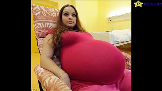 Babies on board ! Czech mother is pregnant with the country s first  naturally conceived QUINTUPLETS - video Dailymotion