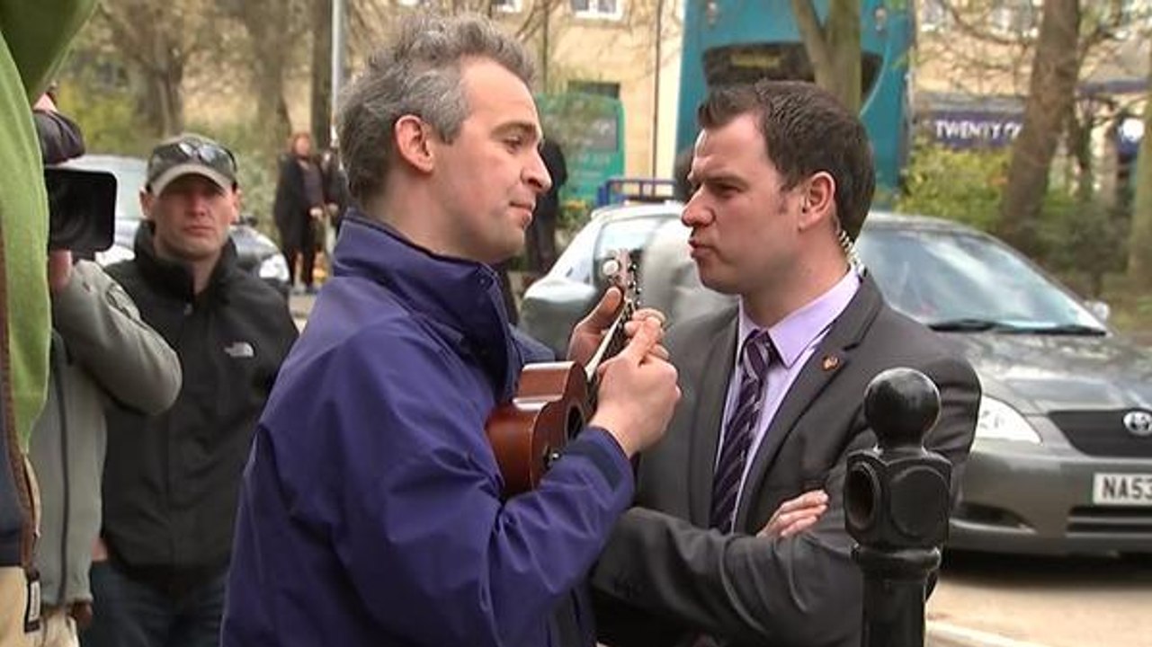 David Cameron told to off back to Eton (ukelele version)