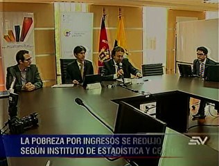 INEC: Más de 1 millón de ecuatorianos dejaron la pobreza desde 2006