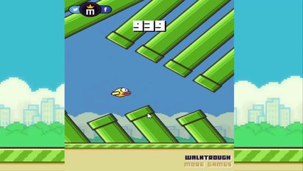 El final de Flappy bird (999)