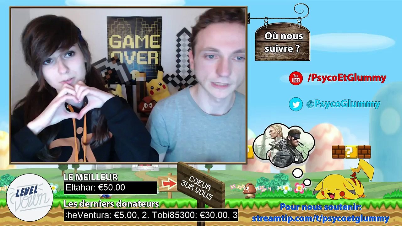 Psyco&Glummy en stream (13/04/15)