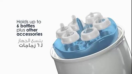 جهاز التعقيم البخاري الكهربائي من شركة توت كير العالمية