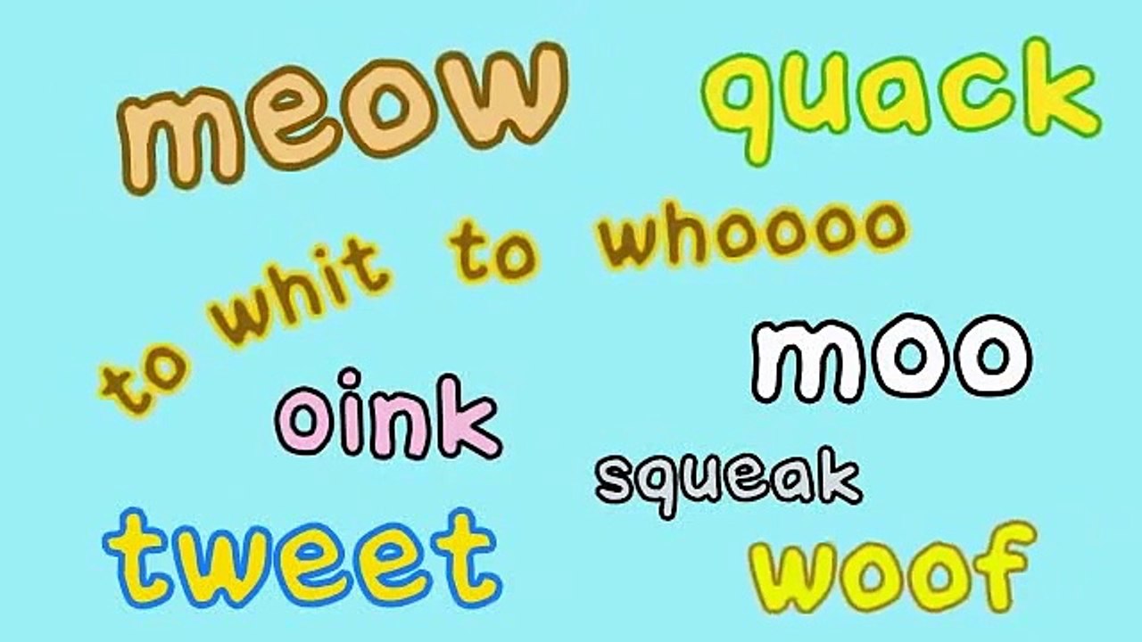 The Animal Sounds Song ChuChu Tv Nursery Rhymes