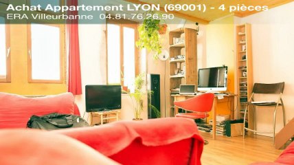 A vendre - Appartement - LYON (69001) - 4 pièces - 85m²