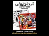Download Color Your Own Abstract Art Masterpieces Dover Art Coloring Book By Mu