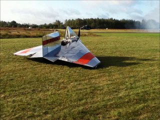 Verhees Delta, a FAST, tiny homebuilt airplane